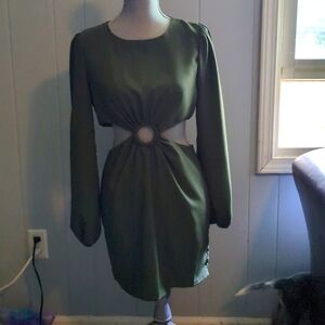 Forever 21 Dress army Green